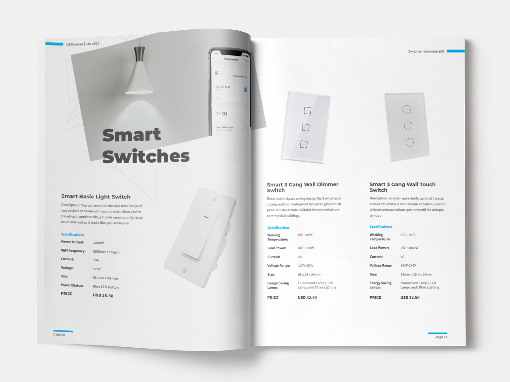 IoT Device Catalogue Book for Innovate 10X