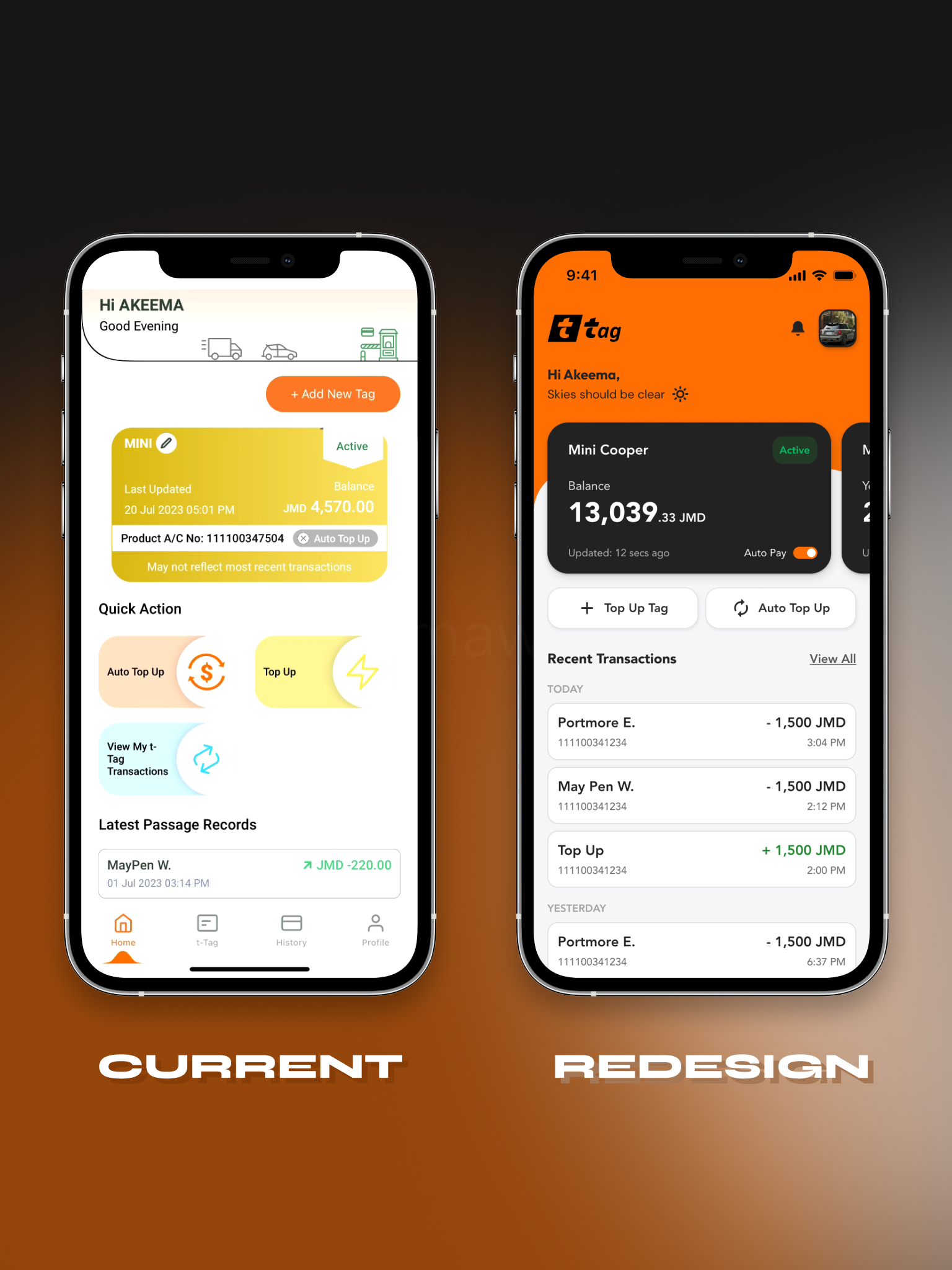 My T-tag Toll app