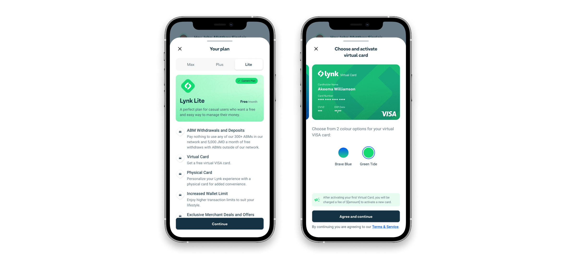 Onboarding · Select a plan