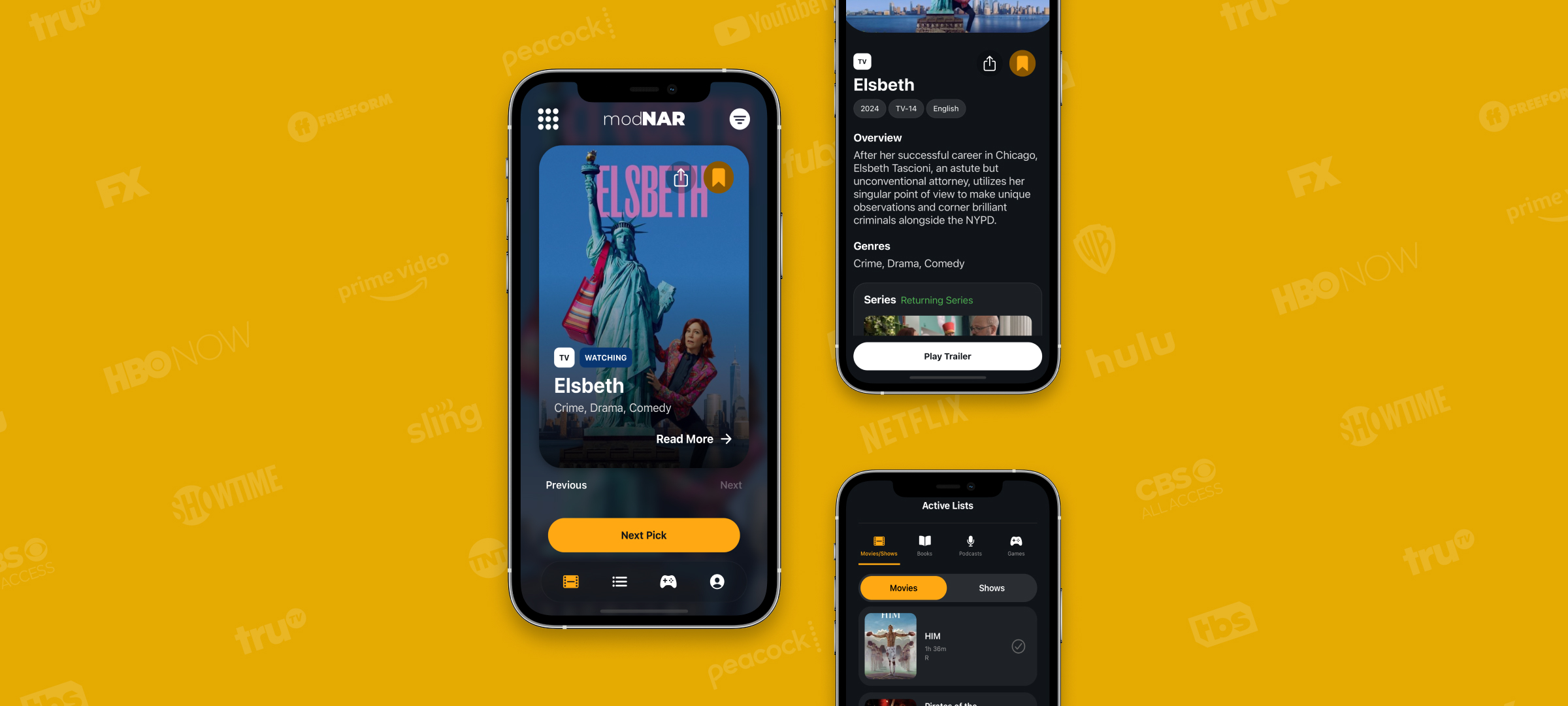 Homepage & Active List